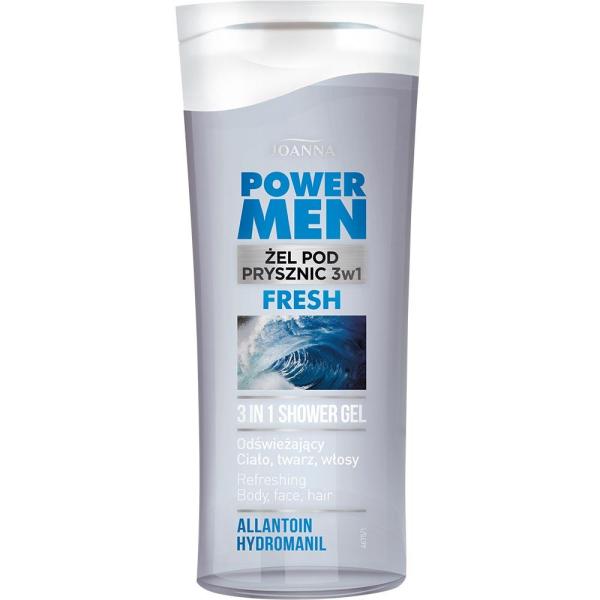 Joanna Power Men 3w1 100ml męski szampon i żel pod prysznic