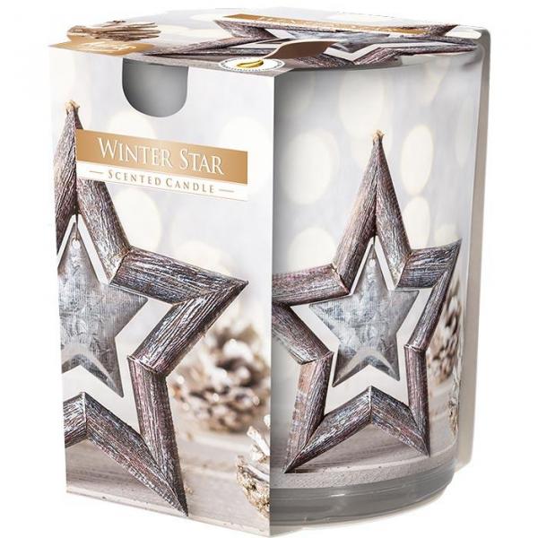 Bispol świeca zapachowa w szkle Winter Star
