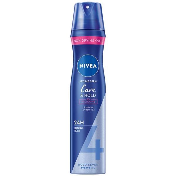 Nivea lakier do włosów 4 Care & Hold Extra Strong 250ml