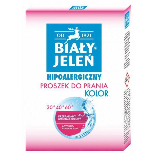 Biały Jeleń proszek do prania kolor 500g