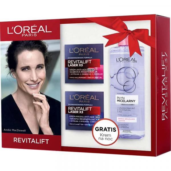Loreal Revitalift Laser Zestaw kosmetyków damskich
