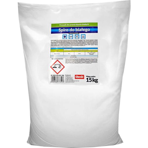 Spiro proszek do prania 15kg White