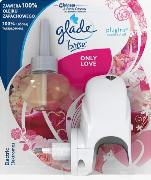 Glade by Brise Electric odświeżacz z olejkiem Only Love urządzenie