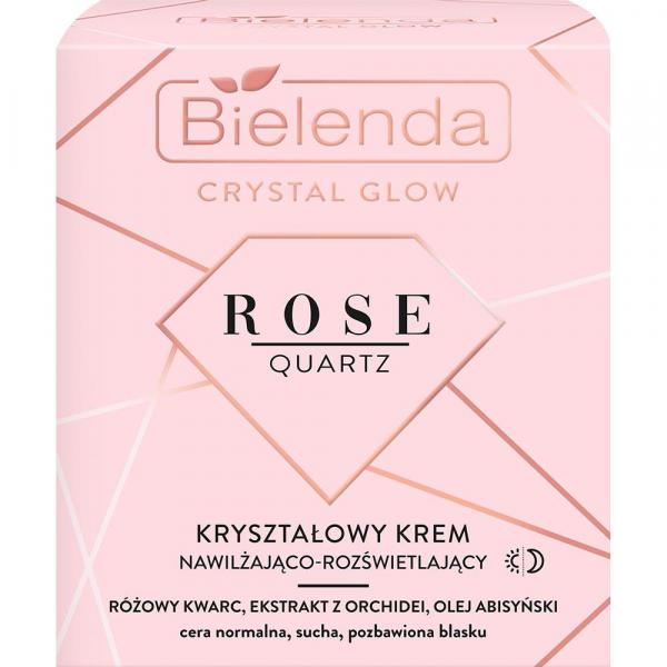 Bielenda Rose Quartz nawilżająco - rozświetlający krem do twarzy 50ml