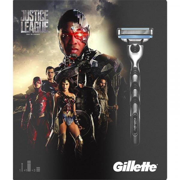 Gillette zestaw Mach3 maszynka + żel 75ml do golenia