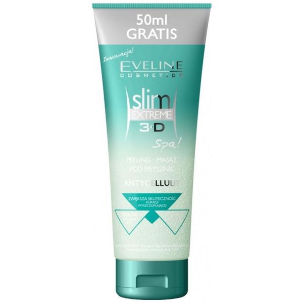 Eveline Slim 3D peeling - masaż pod prysznic antycellulit 250ml