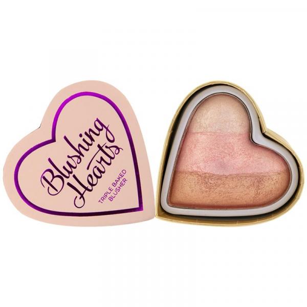 Revolution (I ♡ Makeup) róż Blushing Hearts Iced Hearts