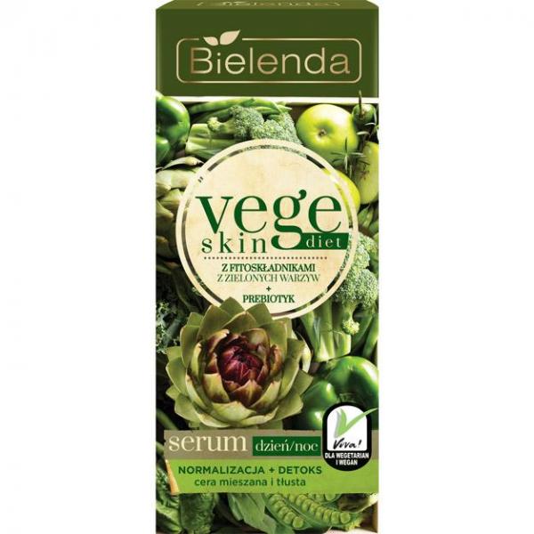 Bielenda Vege Skin serum do twarzy 15ml cera mieszana i tłusta