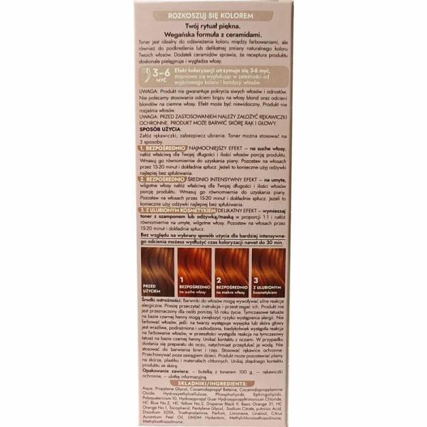 Joanna Ultra Color toner do włosów 100g Chilli Latte