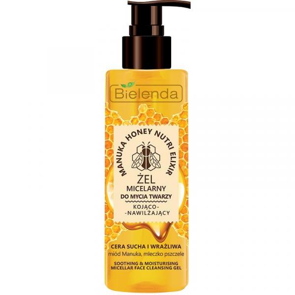 Bielenda Manuka Honey Nutri Elixir żel micelarny do twarzy 200ml
