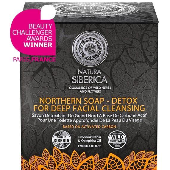 Natura Siberica czarne mydło do twarzy północne 120ml