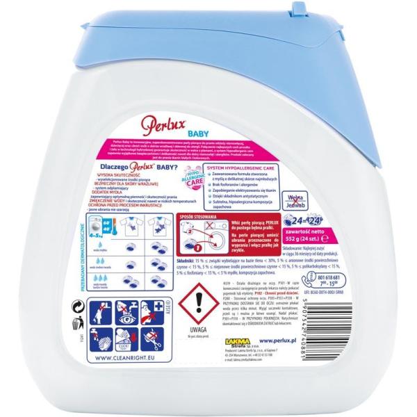 Perlux Baby kapsułki do prania 24szt