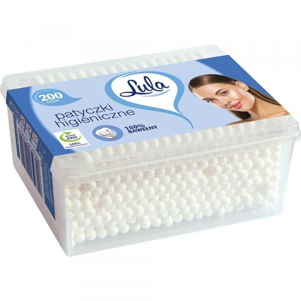 Lula BIO patyczki higieniczne 200szt. pudełko
