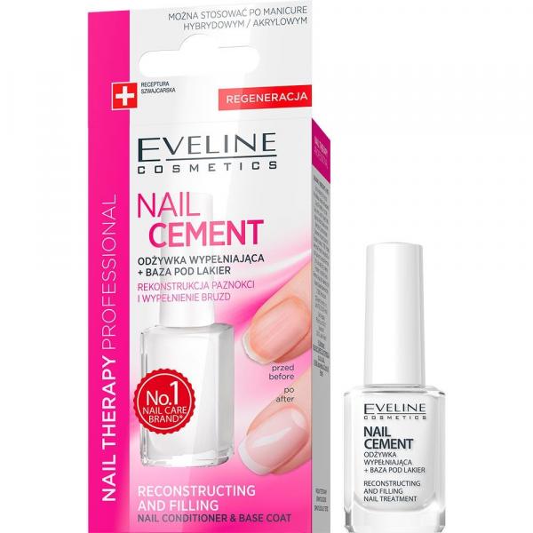 Eveline Nail odżywka wypełniająca do paznokci Cement 12ml
