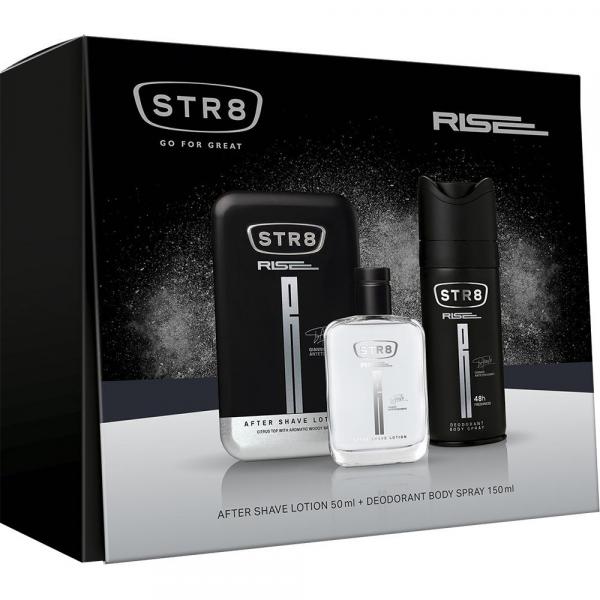 STR8 zestaw Rise woda po goleniu 50ml + dezodorant 150ml