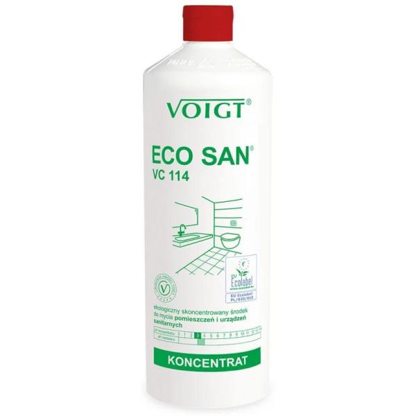 Voigt Eco San VC114 środek do mycia pomieszczeń i urządzeń sanitarnych 1L 
