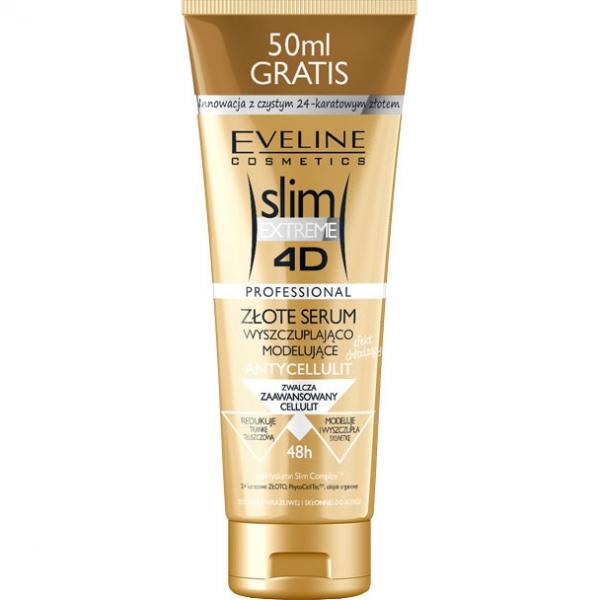 Eveline Slim 4D złote serum wyszczuplająco modelujące 250ml