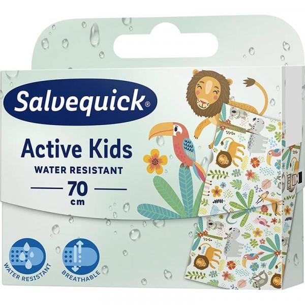 Salvequick Active Kids plastry do cięcia dla dzieci 70cm
