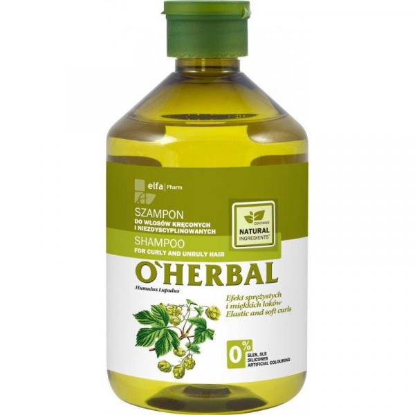 O Herbal szampon 500ml Chmiel ( włosy kręcone)
