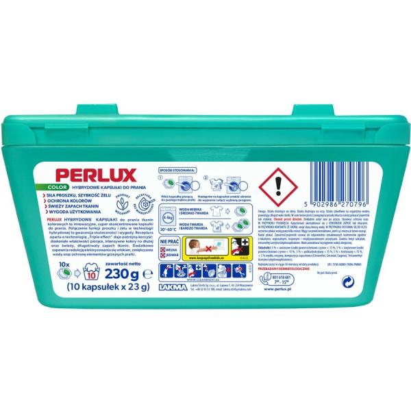 Perlux kapsułki do prania 10 sztuk Kolor