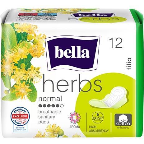 Bella Herbs kwiat lipy 12szt podpaski higieniczne