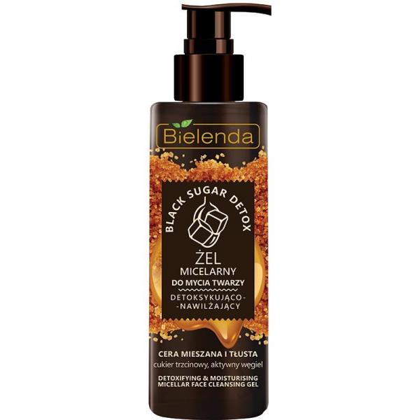 Bielenda Black Sugar Detox żel micelarny do mycia twarzy 200ml