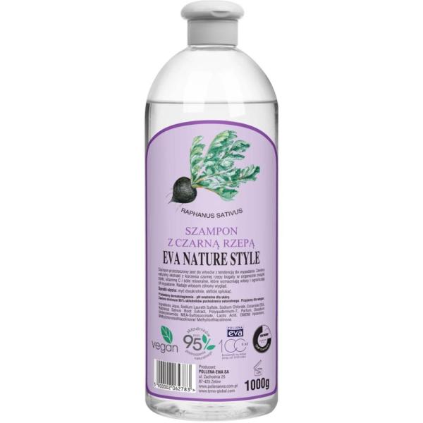 Eva Nature Style szampon 1L Czarna Rzepa
