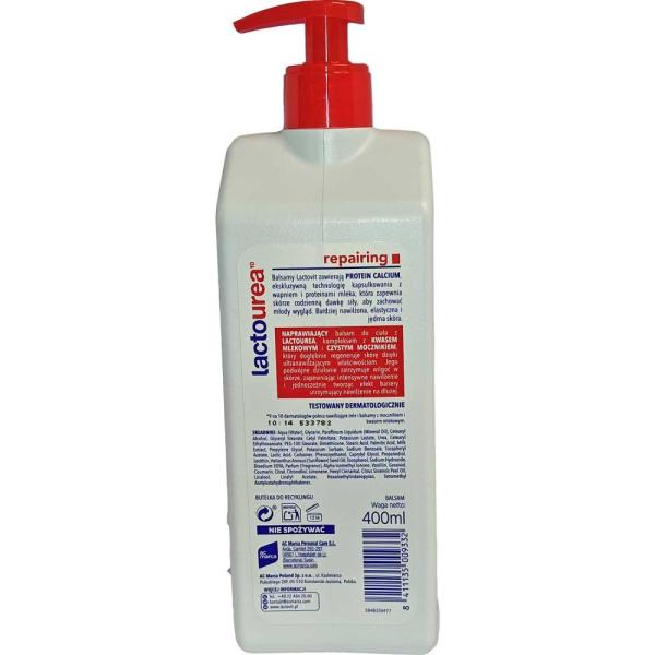Lactovit LactoUrea Repairing balsam do ciała 400ml