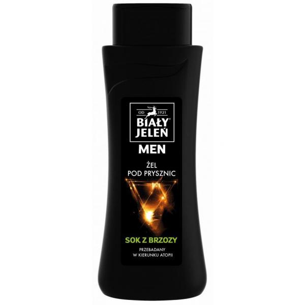 Biały Jeleń Men żel pod prysznic Premium Brzoza 300ml