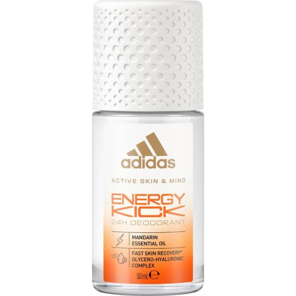 Adidas roll-on antyperspirant damski Energy Kick 50ml