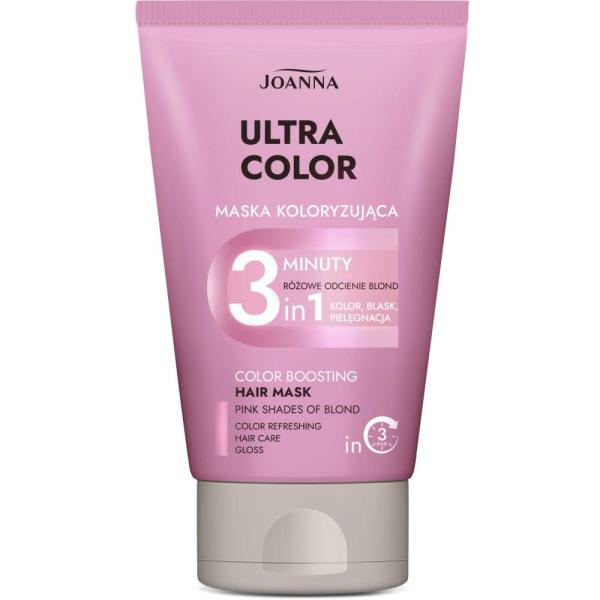 Joanna Ultra Color odżywka do włosów 100ml (różowe odcienie blond)