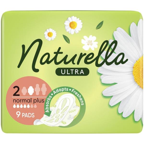 Naturella Ultra Normal Plus podpaski higieniczne 9szt. ze skrzydełkami