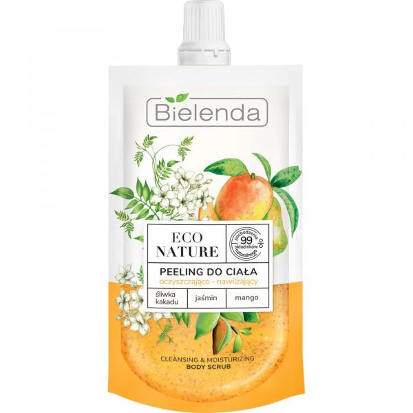 Bielenda Eco Nature peeling do ciała 100g śliwka kakadu,jaśmin,mango