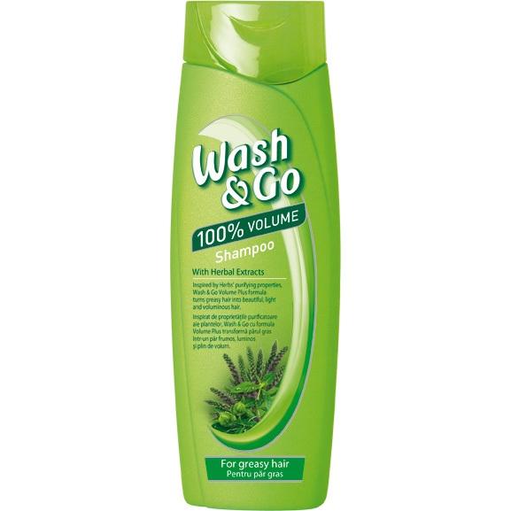 Wash & Go Szampon 400ml z ekstraktami ziołowymi