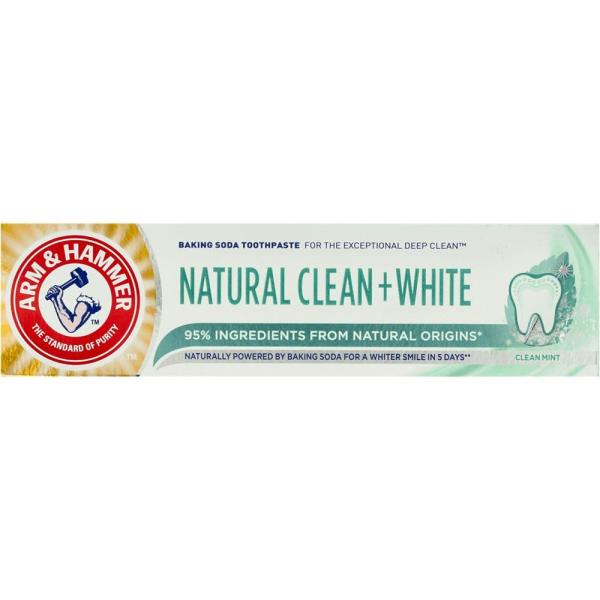 Arm & Hammer pasta 75ml Natural Clean & White
