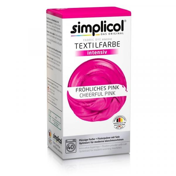 Simplicol intensywny barwnik do tkanin 550g Wesoły Róż
