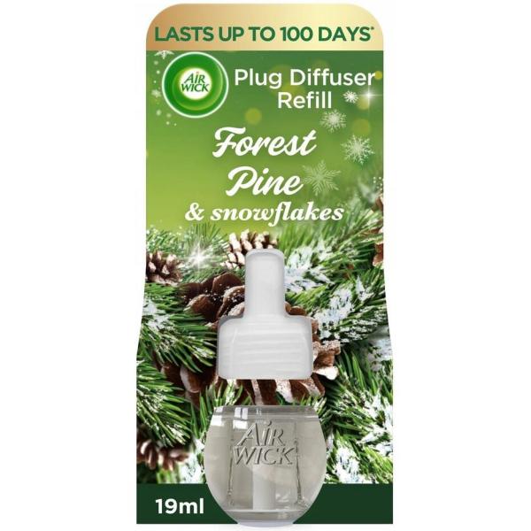 Air Wick elektryczny wkład 19ml Sosna i Płatki Śniegu