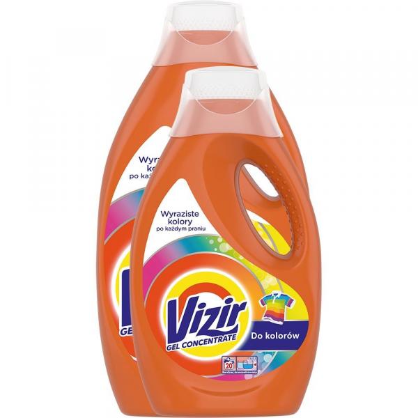 Vizir żel do koloru DUO 2.2L + 1.1L
