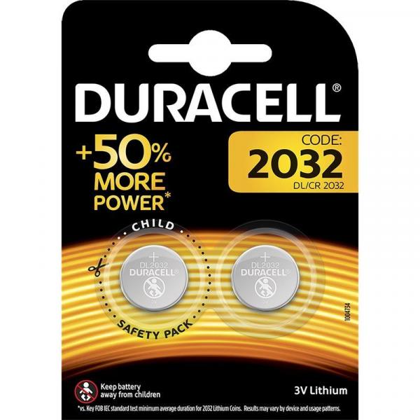 Duracell 2032 baterie 2 sztuki
