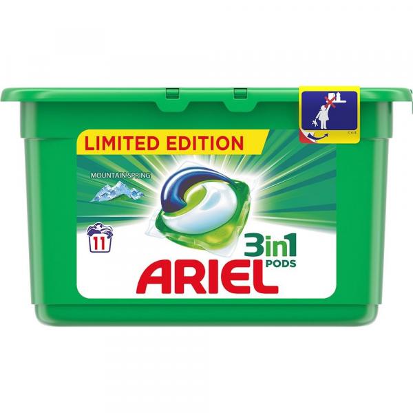 Ariel kapsułki do prania 3w1 11 sztuk
