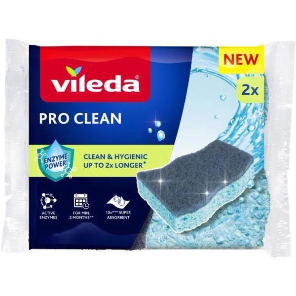 Vileda zmywak kuchenny Pro Clean Absorbent 2szt