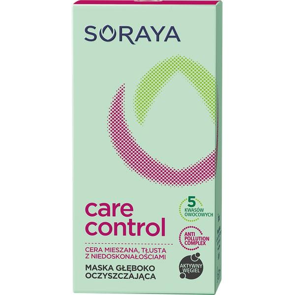 Soraya Care Contol czarna maska oczyszczająca