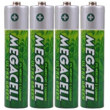 Megacell baterie AA R6, 4 sztuki folia
