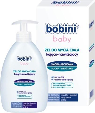 Bobini baby do skóry atopowej żel do mycia ciała dla dzieci 400ml