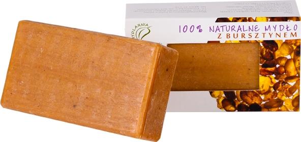 Naturalne mydło 100g z bursztynem hipoalergiczne