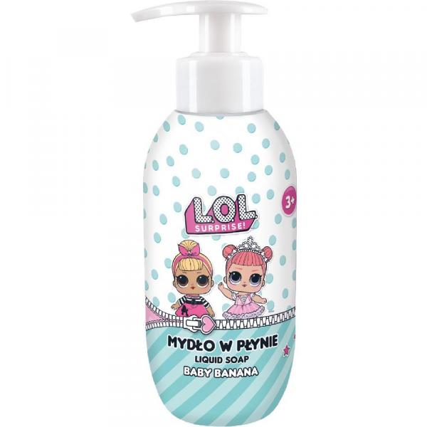 LOL Surprise! mydło w płynie dla dzieci 250ml Banan
