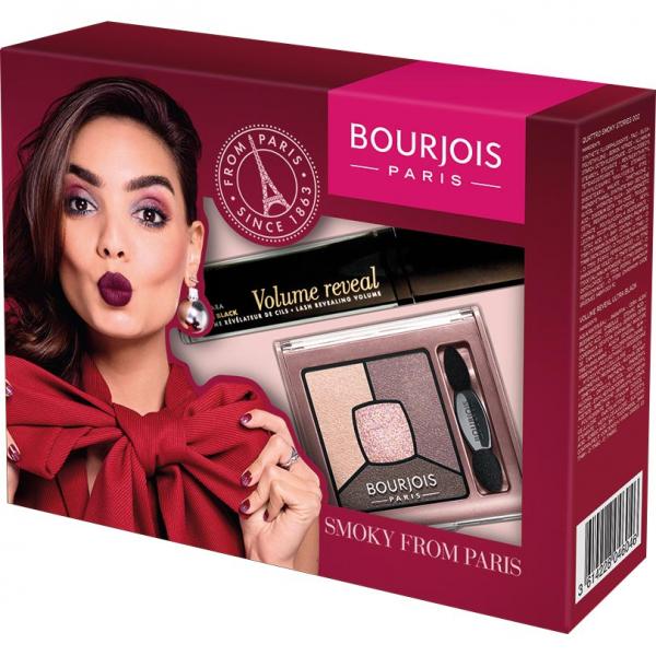 Bourjois zestaw Smoky from Paris tusz + cienie