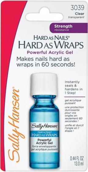 Sally Hansen Hard as Wraps utwardzacz do paznokci 60 sekund