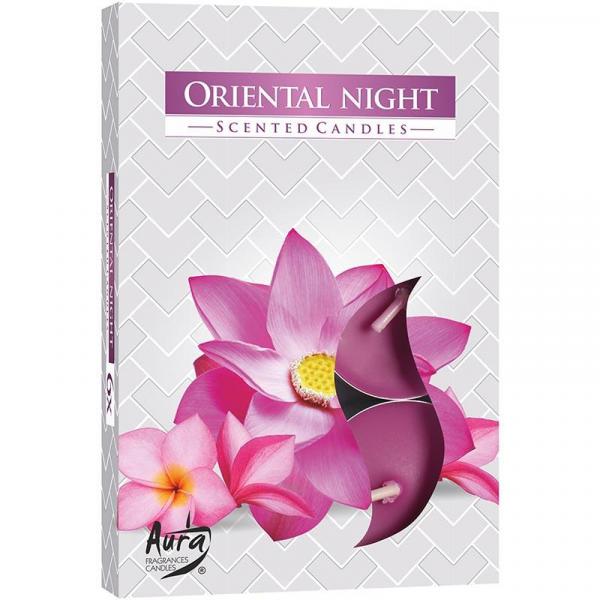 Bispol świece zapachowe 6 sztuk Orientalna Noc
