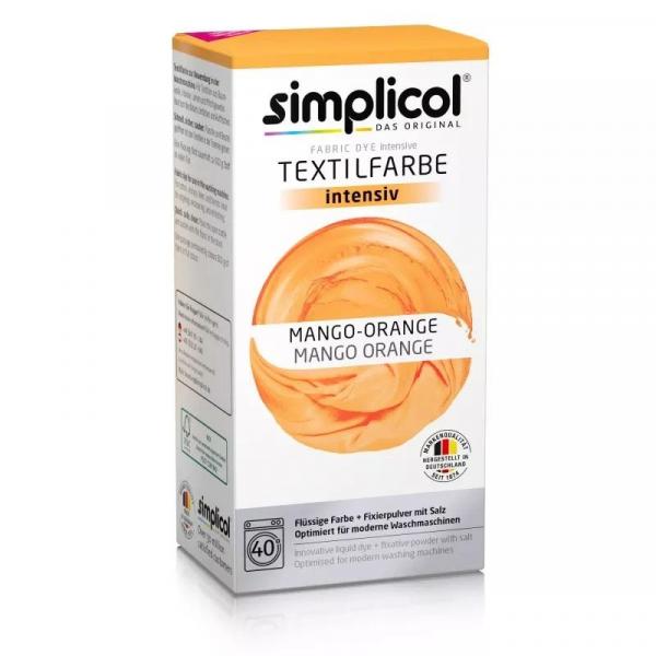Simplicol intensywny barwnik do tkanin 550g Mango-Pomararańcza 